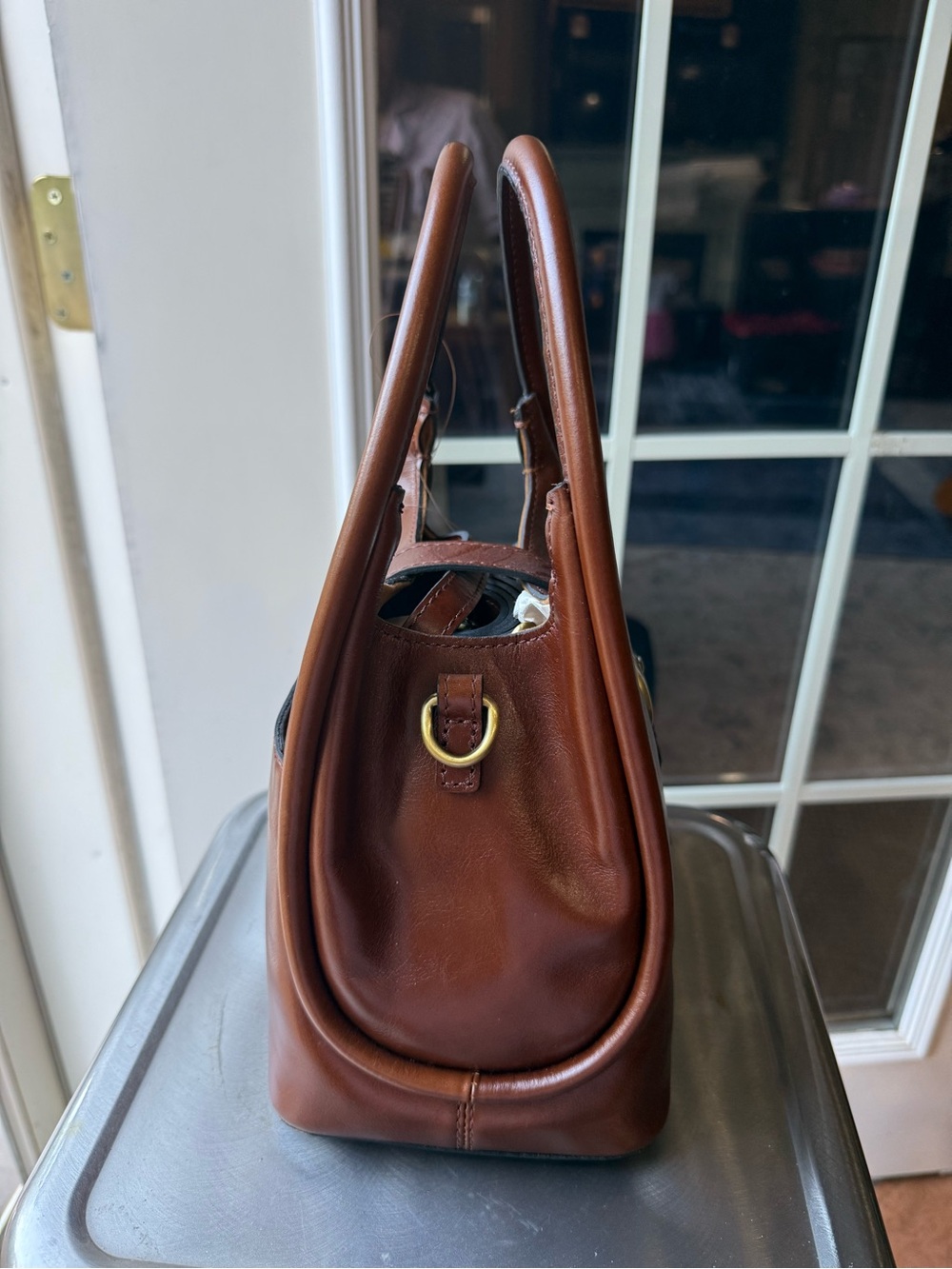 Patricia Nash Halina Brown Leather Bag - Picture 4 of 11